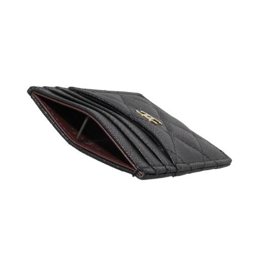 CHANEL シャネル カードケース レディース ブラック AP3595 CHANEL シャネル カードケース レディース ブラック AP3595