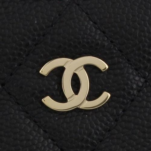 CHANEL シャネル カードケース レディース ブラック AP3595 CHANEL シャネル カードケース レディース ブラック AP3595