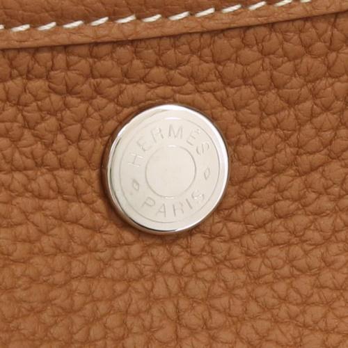 HERMES エルメス ガーデンパーティ36 ゴールド ネゴンダ HERMES エルメス ガーデンパーティ36 ゴールド ネゴンダ
