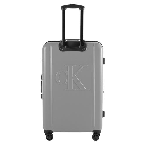 カルバンクライン スーツケース キャリーケース 90L グレー Calvin Klein LH818LN3 HEATHER GREY ヘザーグレイの画像