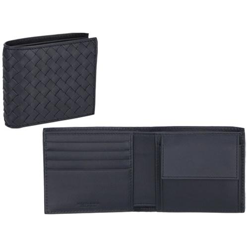 BOTTEGA VENETA ボッテガヴェネタ 二つ折り財布 メンズ イントレ 