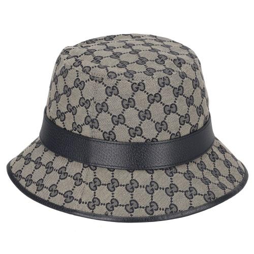 GUCCI グッチ ハット メンズ ダブルG付き GGキャンバス バケット GUCCI グッチ ハット メンズ ダブルG付き GGキャンバス バケット