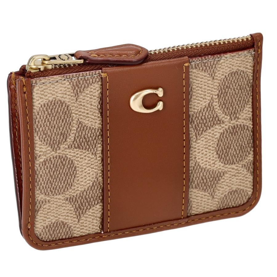 COACH（コーチ） パスケース レディース ミニ スキニー ID ケース 