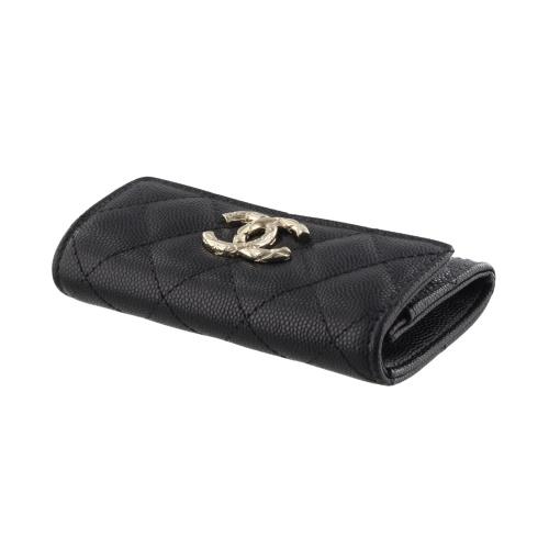 CHANEL（シャネル） カードケース 名刺入れ レディース ブラック
