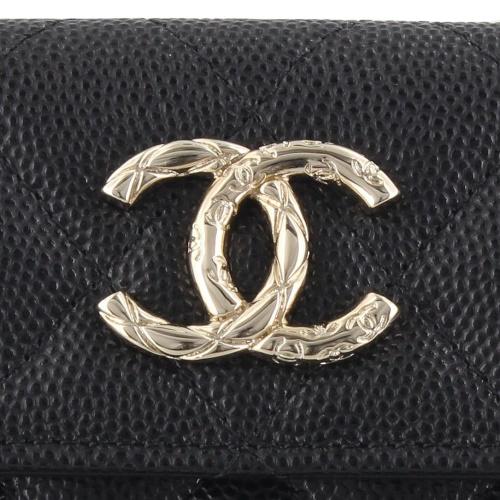 CHANEL（シャネル） カードケース 名刺入れ レディース ブラック