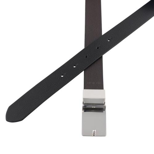 エンポリオアルマーニ ベルト メンズ EMPORIO ARMANI Y4S563 Y737E 88044 ブラック ダークタンブラウン_1