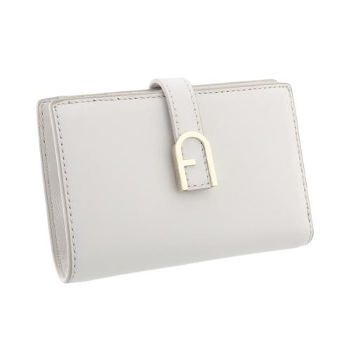 フルラ 二つ折り財布 レディース FLOW フロー ホワイト FURLA WP00401