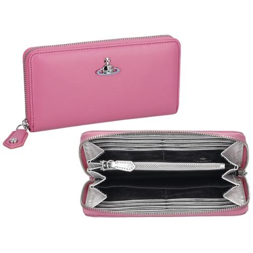 ヴィヴィアンウエストウッド 長財布 レディース ピンク Vivienne