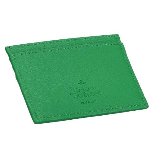 ヴィヴィアンウエストウッド 名刺入れ　カードケース　グリーン　オーブ　新品 Vivienne Westwood（ヴィヴィアンウエストウッド） カードケース 名刺