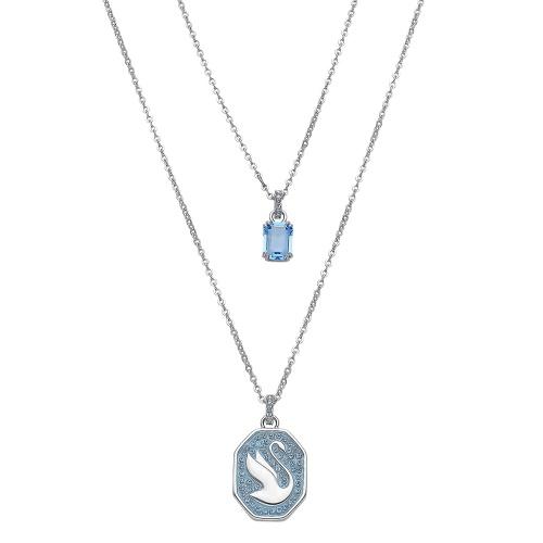 SWAROVSKI（スワロフスキー） ネックレス レディース ブルー SWAROVSKI SK-5628546 : GINZA ...
