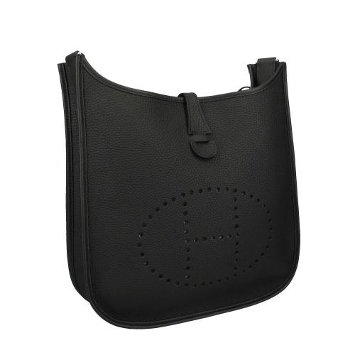エルメス　エヴリン3　PM/29　ブラック　トリヨンクレマンス　シルバー金具　【新品】 エルメス エヴリン3 PM/29 ブラック トリヨンクレマンス シルバー金具