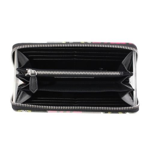 極美品 ヴィヴィアンウエストウッド ラウンドウォレット レザー マルチカラー Vivienne Westwood（ヴィヴィアンウエストウッド） 長財布 ラウンド