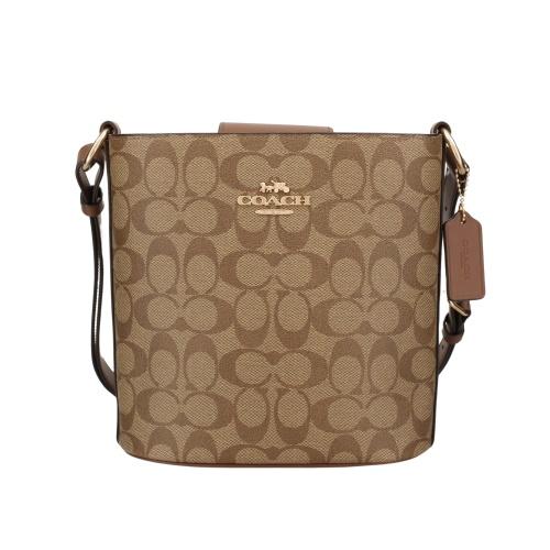コーチ アウトレット ショルダーバッグ レディース シグネチャー