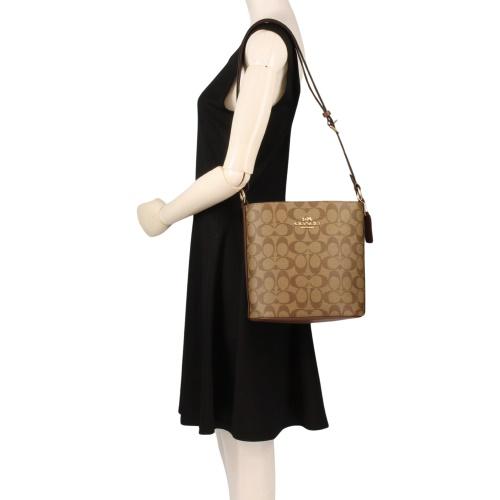 コーチ アウトレット ショルダーバッグ レディース シグネチャー