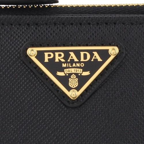 PRADA（プラダ） 二つ折り財布 レディース SAFFIANO TRIANGOLO