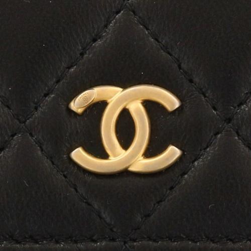CHANEL シャネル ショルダーバッグ レディース ブラック AP3071 CHANEL シャネル ショルダーバッグ レディース ブラック AP3071