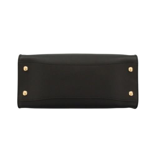 プラダ ハンドバッグ レディース SOFT GRAIN ブラック PRADA 1BG538 V