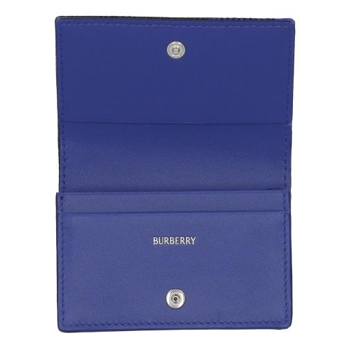 BURBERRY バーバリー カードケース 名刺入れ メンズ ブルー BURBERRY バーバリー カードケース 名刺入れ メンズ ブルー