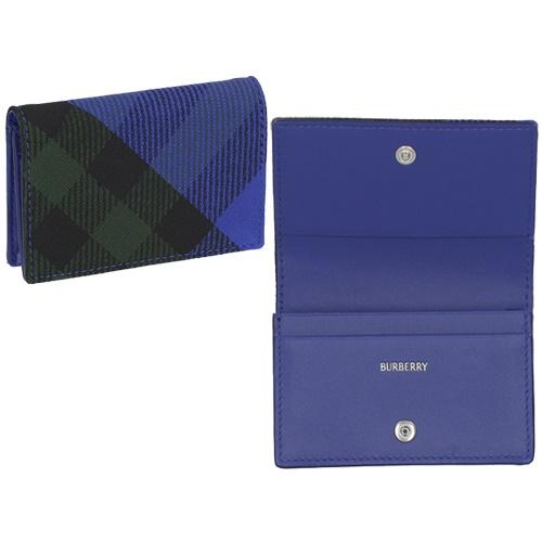 BURBERRY バーバリー カードケース 名刺入れ メンズ ブルー BURBERRY バーバリー カードケース 名刺入れ メンズ ブルー