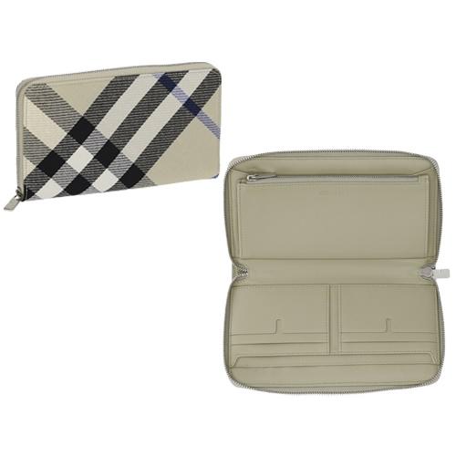 バーバリー 長財布 メンズ ベージュ BURBERRY 8087323 A3888の画像