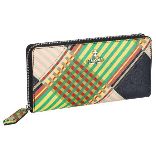 【未使用】 Vivienne Westwood TARTAN PRINT 長財布 Vivienne Westwood（ヴィヴィアンウエストウッド） 長財布 レディース