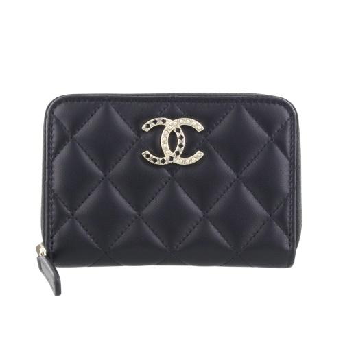 CHANEL シャネル コインケース レディース ブラック AP4037 CHANEL シャネル コインケース レディース ブラック AP4037
