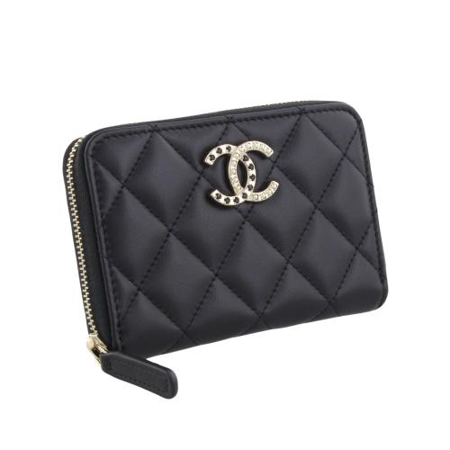 CHANEL シャネル コインケース レディース ブラック AP4037 CHANEL シャネル コインケース レディース ブラック AP4037
