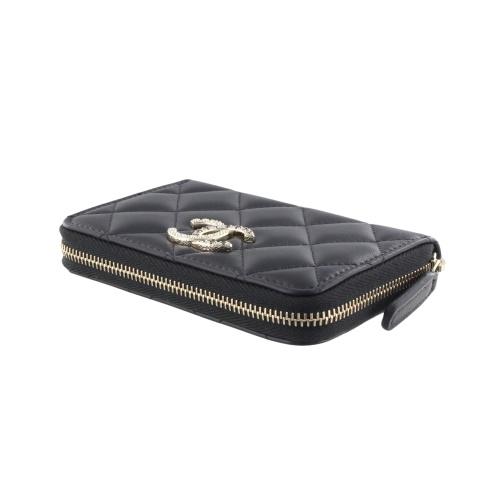 CHANEL シャネル コインケース レディース ブラック AP4037 CHANEL シャネル コインケース レディース ブラック AP4037