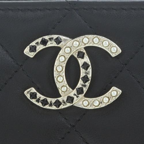 CHANEL シャネル コインケース レディース ブラック AP4037 CHANEL シャネル コインケース レディース ブラック AP4037