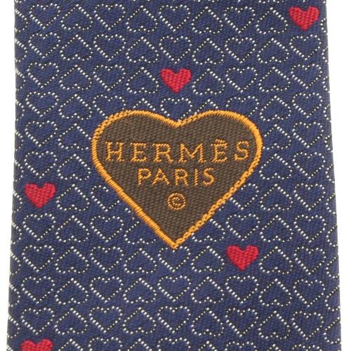 エルメス　ネクタイ HERMES（エルメス） ネクタイ メンズ ブルー HERMES 658978T 02 MARINE