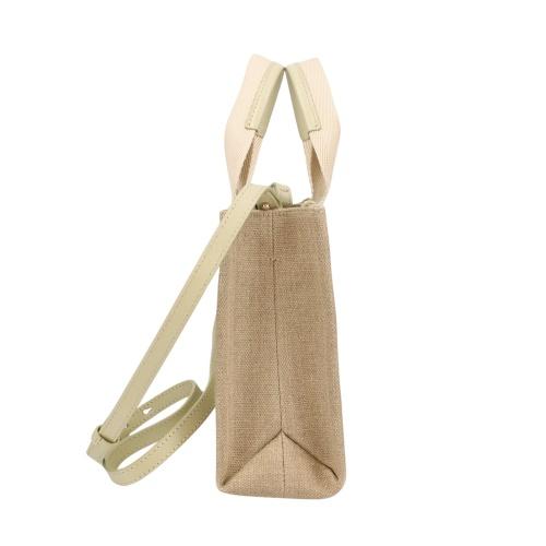 クロエ トートバッグ レディース ウッディ WOODY SMALL TOTE&S ブラウン CHLOE CHC23AS397 L17 38A LIGHT EUCALYPTUSの画像
