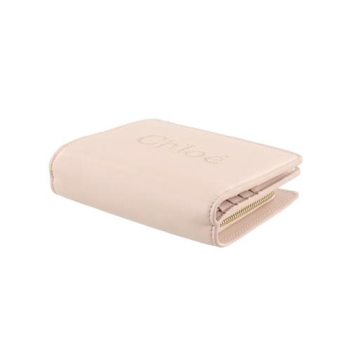 Chloe（クロエ） 二つ折り財布 レディース SENSE センス ピンク CHLOE