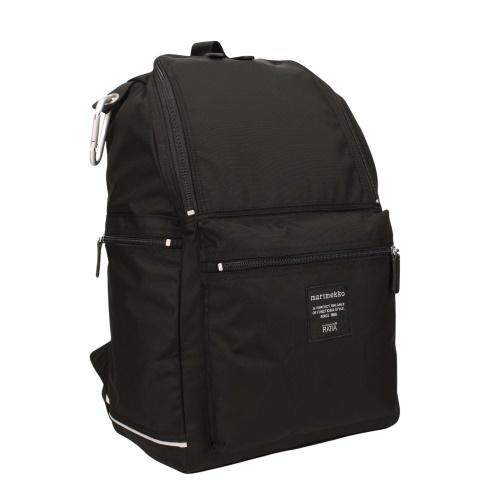マリメッコ バックパック リュックサック レディース バディ ローディ BUDDY ROADIE ブラック marimekko 092512 999 BLACK_1