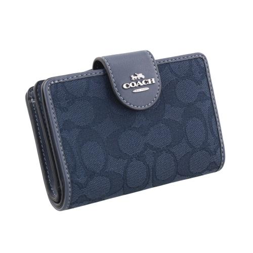 COACH（コーチ） アウトレット 二つ折り財布 レディース シグネチャー