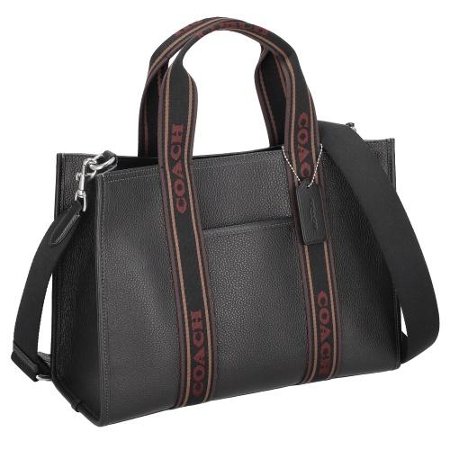 COACH スミストート 黒 コーチ アウトレット トートバッグ レディース スミス トート ブラック