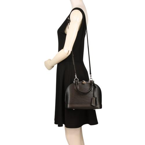 最終値下げ　ルイヴィトン エピ アルマ ハンドバッグ 黒 レザー ハンド LOUIS VUITTON ルイヴィトン ハンドバッグ エピ アルマ BB ブラック