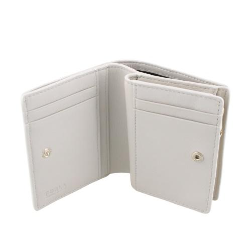 FURLA 二つ折り財布 ホワイト FURLA フルラ 財布 レディース 2つ折り 折財布 コンパクト