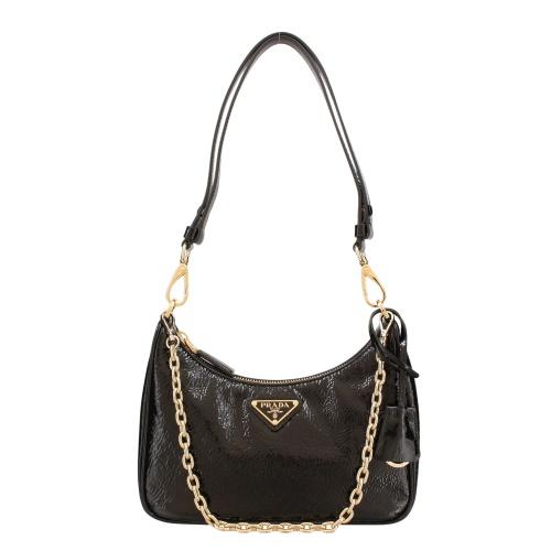 Emama☆様　PRADA / ショルダー / ハンドバッグ / ブラック プラダ ショルダーバッグ レディース ブラック PRADA 1BC204 V QOM