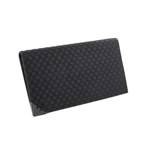 エンポリオアルマーニ 長財布 メンズ ブラック EMPORIO ARMANI Y4R624