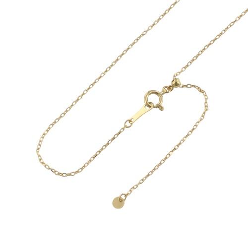 K18イエローゴールド ダイヤ0.12ct ネックレス ネックレス K18イエローゴールド ダイヤモンド 0.30/0.12ct : GINZA