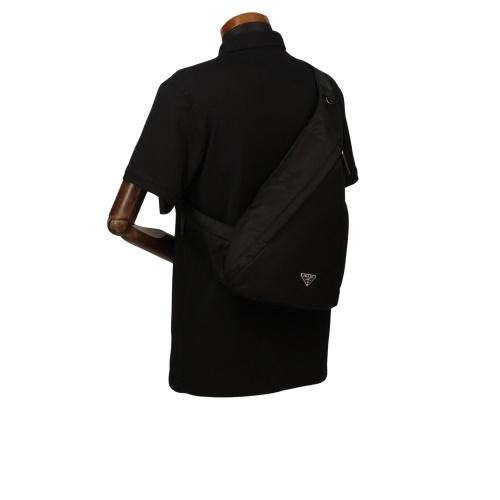 PRADA プラダ ボディバッグ メンズ ブラック 2VZ092 V OMO 2DMG PRADA プラダ ボディバッグ メンズ ブラック 2VZ092 V OMO 2DMG