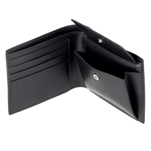 FERRAGAMO（フェラガモ） 二つ折り財布 メンズ ブラック FERRAGAMO 