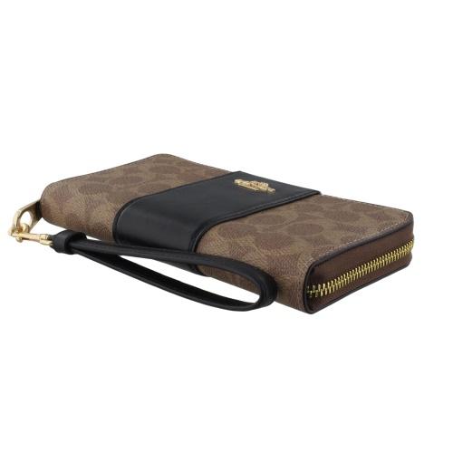 COACH（コーチ） アウトレット 長財布 レディース ブラウン COACH
