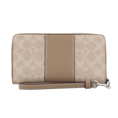 COACH（コーチ） アウトレット 長財布 レディース ベージュ COACH