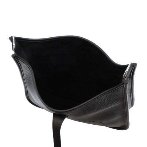 エルメス エヴリンIII 29 ブラック トリヨンクレマンスシルバー金具 W刻印 HERMES Evelyne3 PMの画像