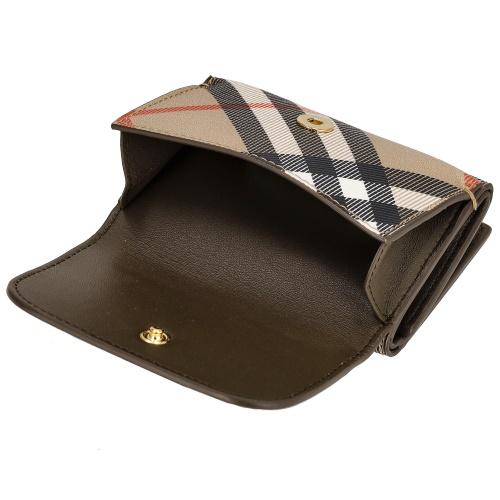 BURBERRY（バーバリー） 三つ折り財布 コンパクト財布 レディース 