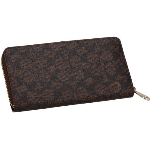 COACH（コーチ） アウトレット 長財布 レディース ブラウン COACH