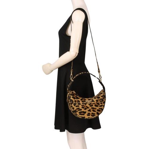 プラダ ハンドバッグ レディース トライアングルロゴ ブラウン PRADA 1BC194 V OOO 2C7B F0151 MIELE_4