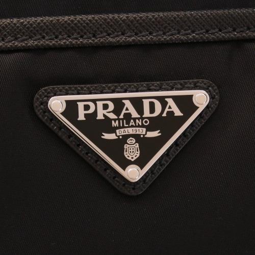 プラダ ビジネスバッグ メンズ トライアングルロゴ ブラック PRADA