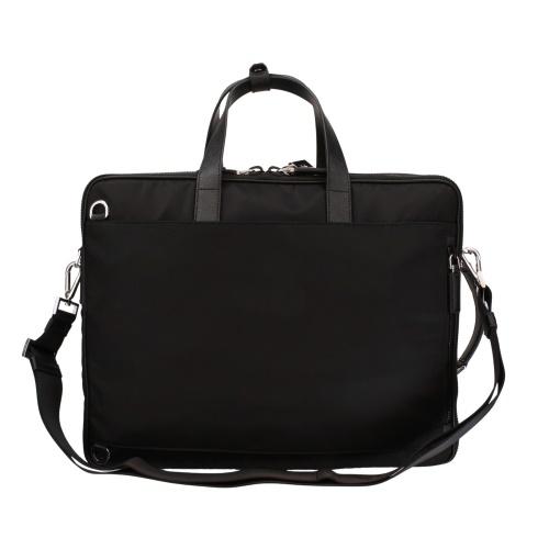 プラダ ビジネスバッグ メンズ トライアングルロゴ ブラック PRADA